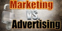 The Difference Between Advertising and Marketing
